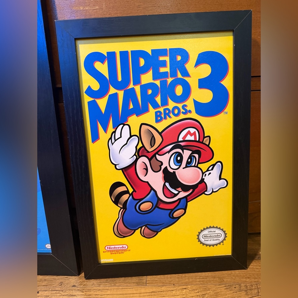 Super Mario 3 Wall Art